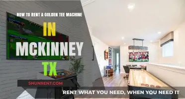 Renting a Golden Tee Machine in McKinney, TX: A Complete Guide