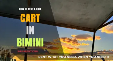 Easy Guide to Renting a Golf Cart in Bimini, Bahamas