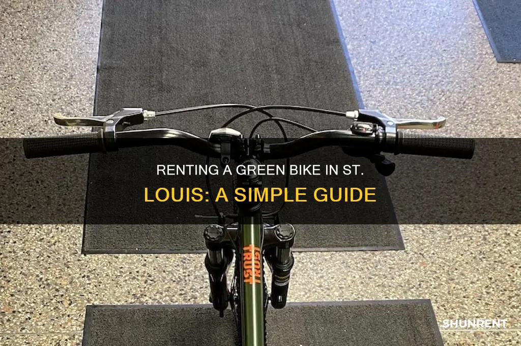 how to rent a green bike in st louis