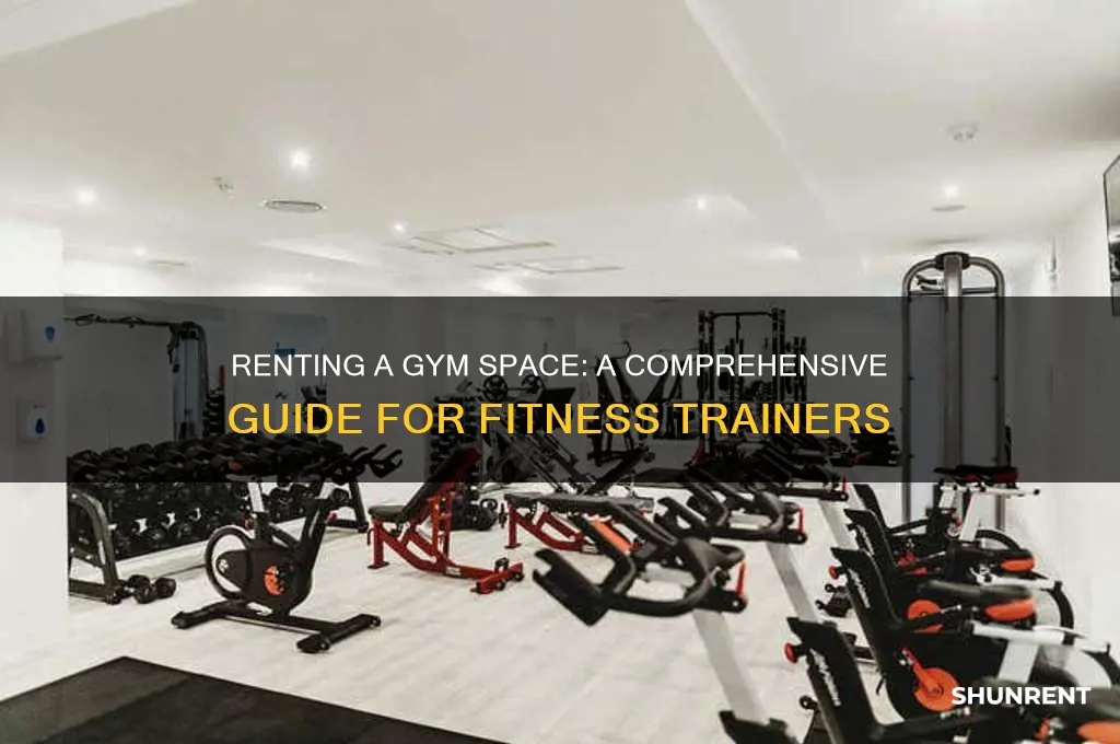 how to rent a gym to trainers