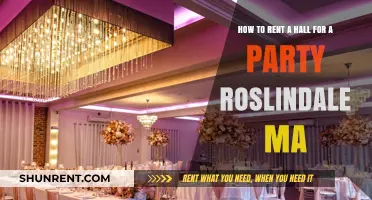 Renting the Perfect Party Hall in Roslindale, MA: A Guide