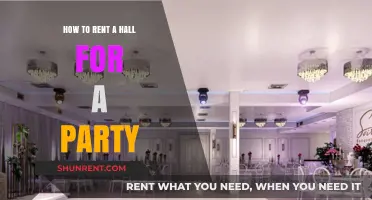 Renting the Perfect Party Hall: A Step-by-Step Guide