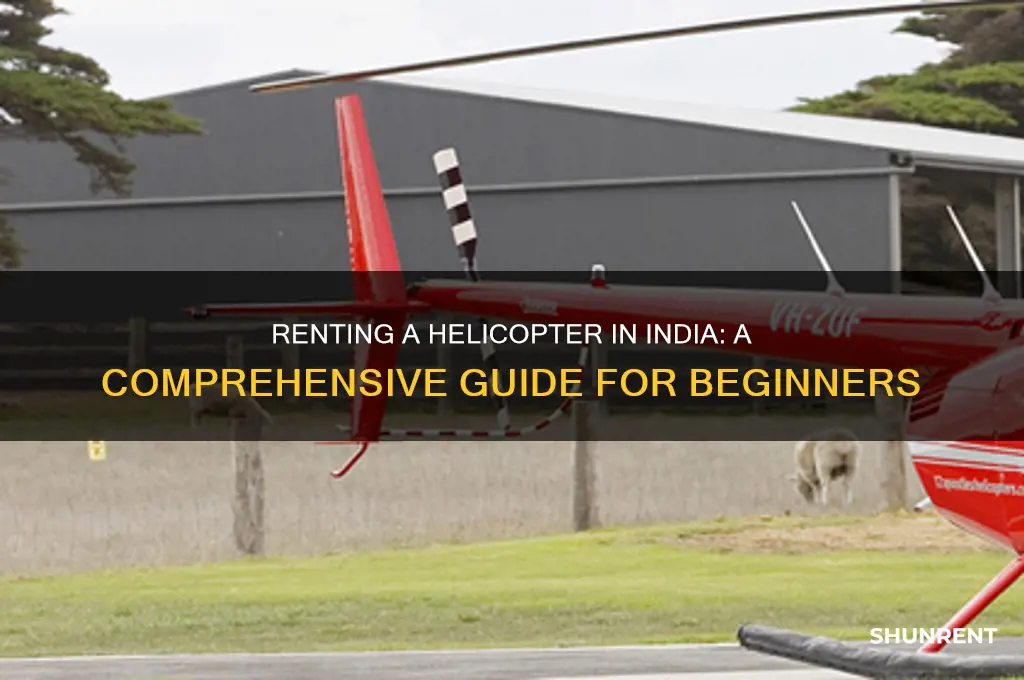 how to rent a helicopter in india