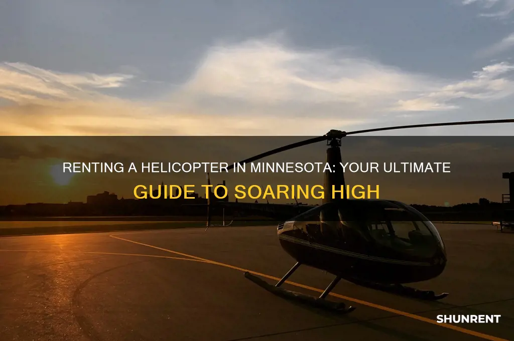how to rent a helicopter in minnesota