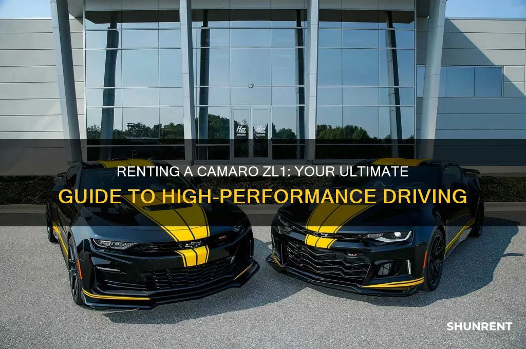 how to rent a hert camaro zl1