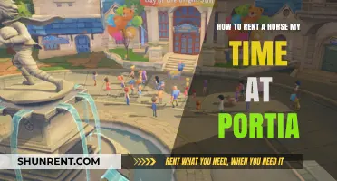 Renting a Horse in My Time at Portia: A Beginner's Guide