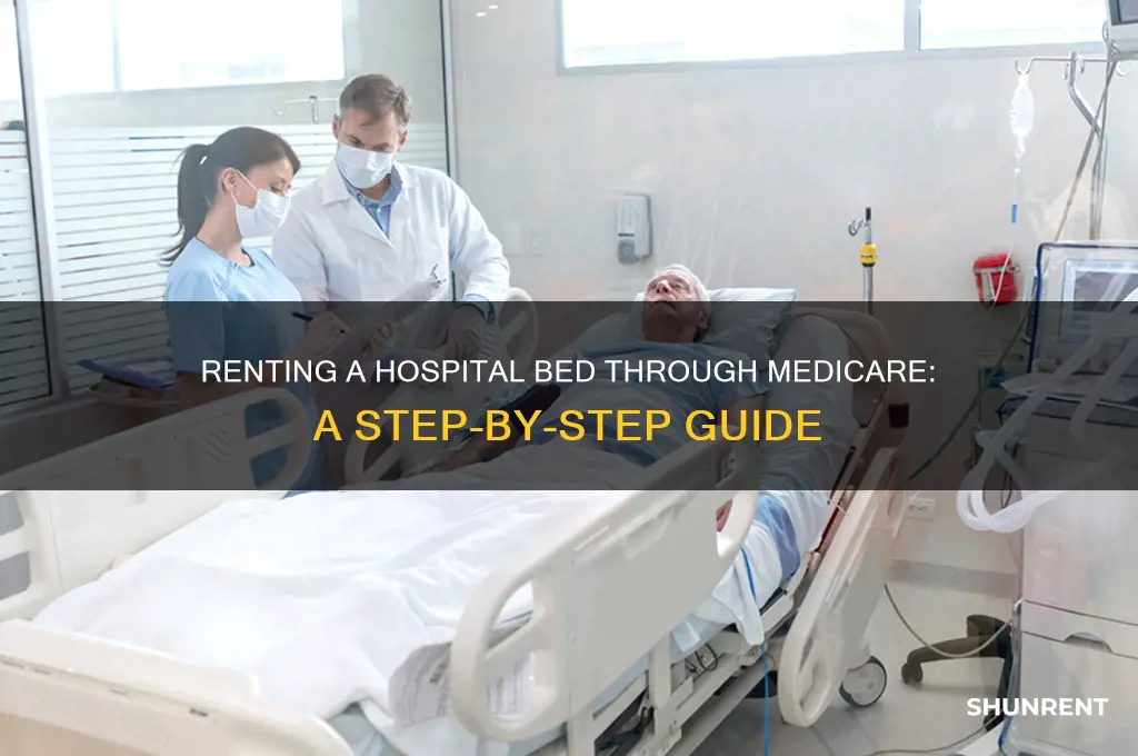how to rent a hospital bed through medicare