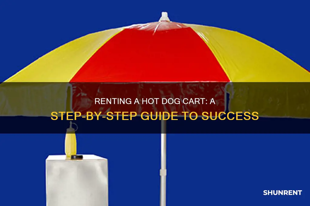 how to rent a hot dog cart