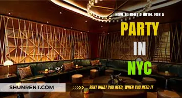 Renting NYC Hotels for Parties: A Step-by-Step Guide