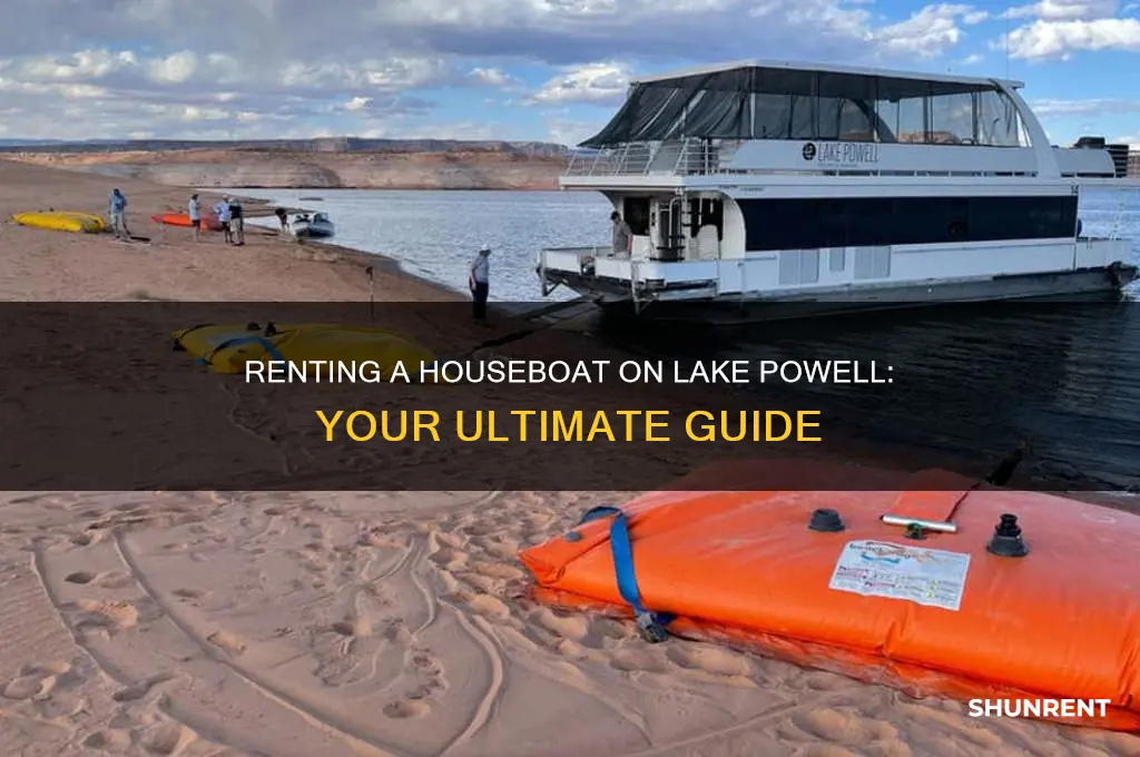 how to rent a houseboat on lake powell