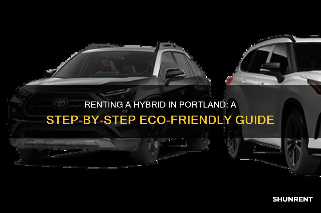 how to rent a hybrid in portland