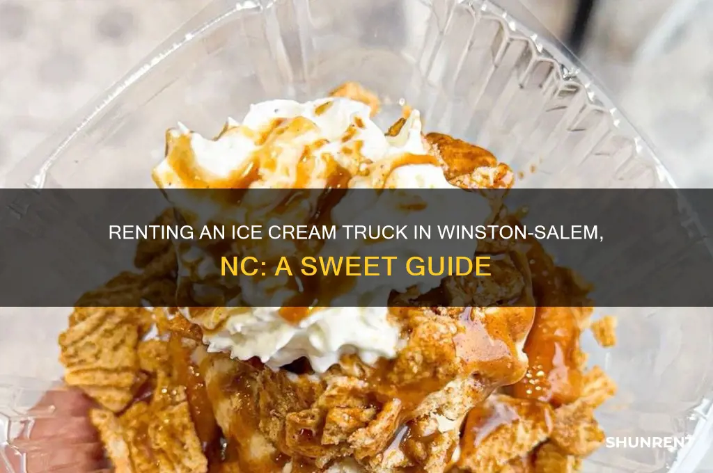 how to rent a icecream truck in winston salem nc