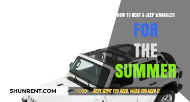 Rent a Jeep Wrangler: Your Ultimate Summer Adventure Guide