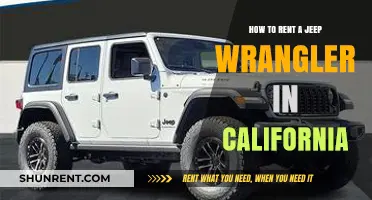 Renting a Jeep Wrangler in California: Your Ultimate Adventure Guide