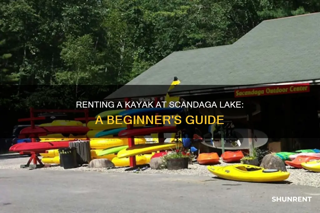 how to rent a kayak scandaga lake
