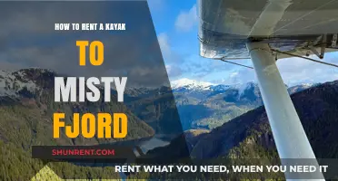 Renting a Kayak to Explore Misty Fjord: A Beginner's Guide