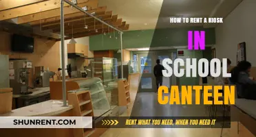 Renting a School Canteen Kiosk: A Step-by-Step Guide for Success