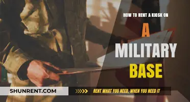 Renting a Kiosk on Military Bases: A Step-by-Step Guide
