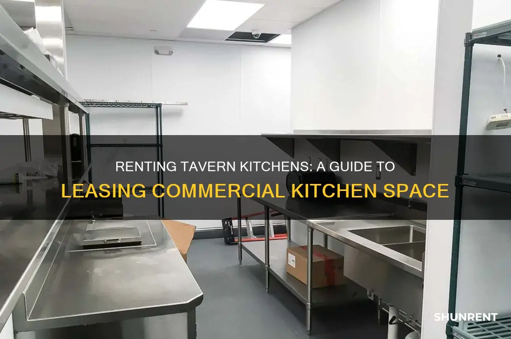 how to rent a kitchen from a tavern