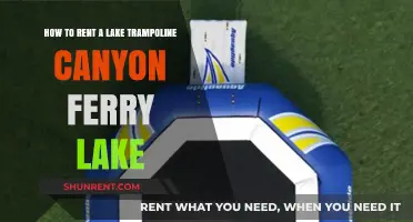 Renting a Lake Trampoline at Canyon Ferry Lake: A Complete Guide