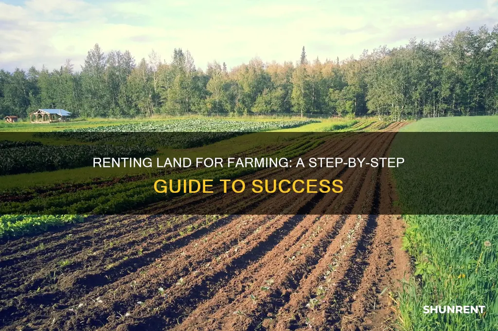 how to rent a land for farming