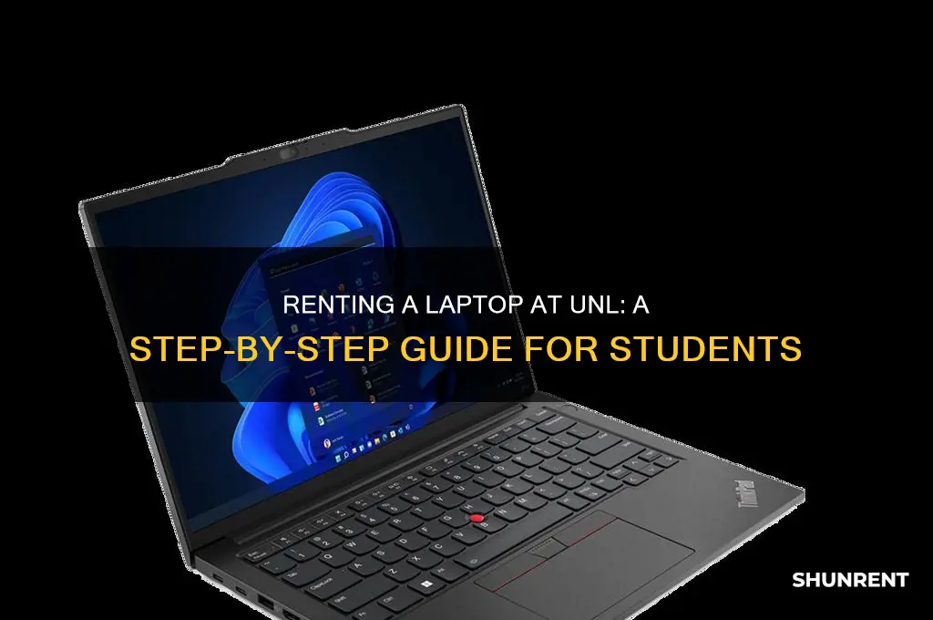 how to rent a laptop at unl