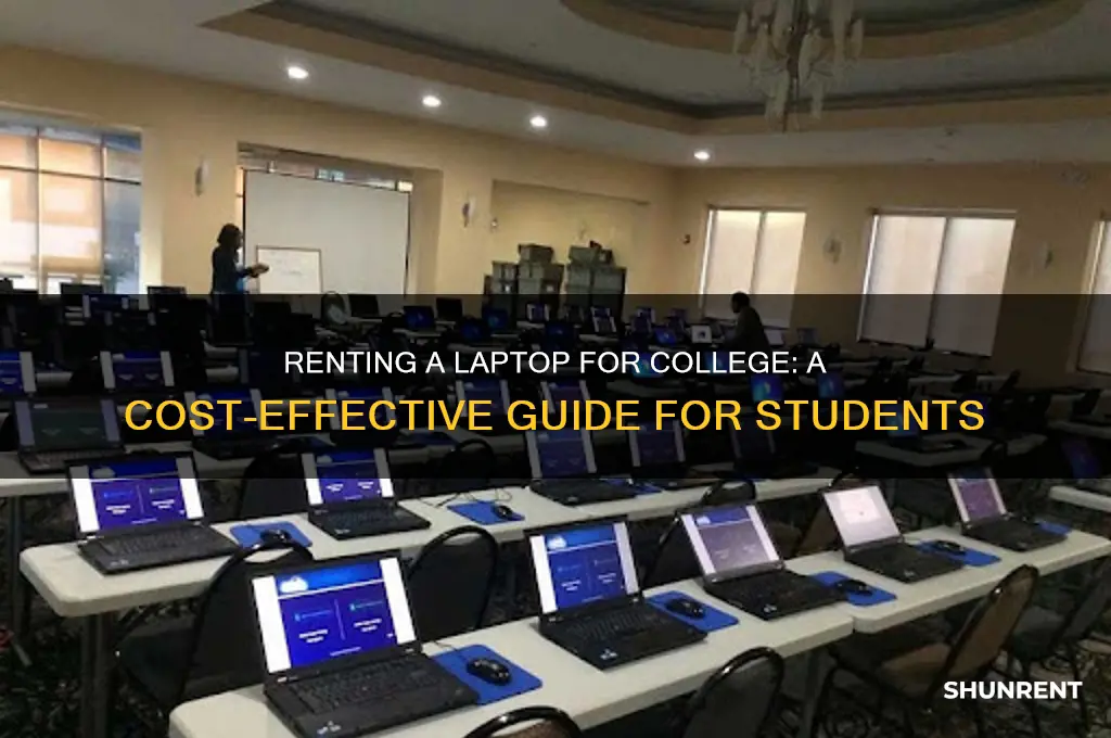 how to rent a laptop for college