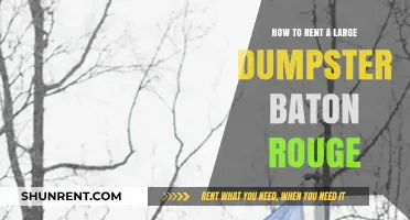 Renting a Large Dumpster in Baton Rouge: A Comprehensive Guide