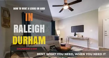 Luxury Car Rentals: Your Guide to Renting Lexus or Audi in Raleigh-Durham