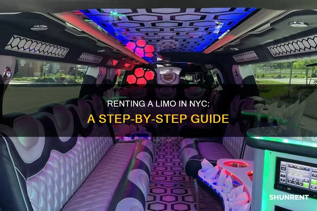 how to rent a limo in nyc
