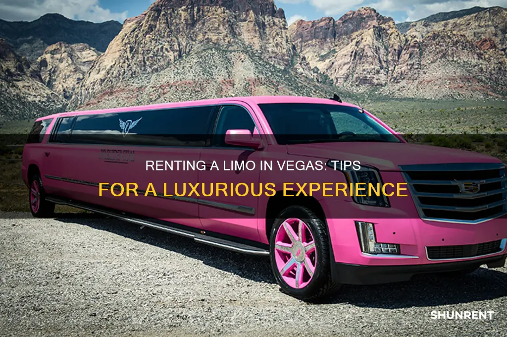 how to rent a limo in vegas