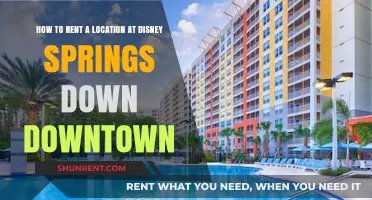 Renting at Disney Springs: A Guide to Securing Your Downtown Location