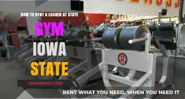 Renting a Locker at Iowa State's State Gym: A Step-by-Step Guide