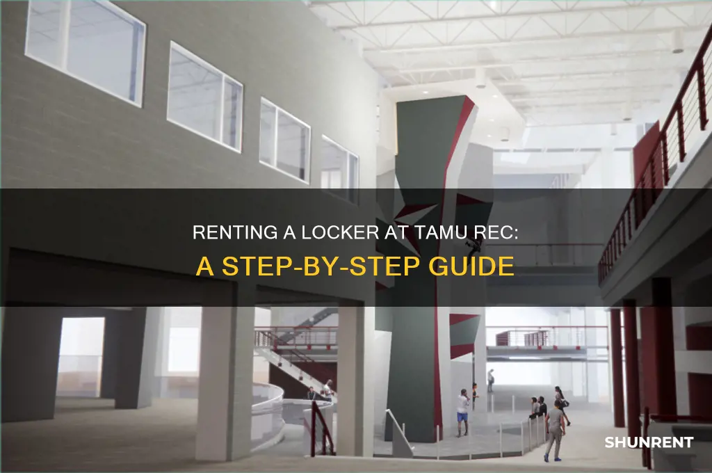 how to rent a locker at the rec tamu