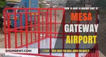 Renting a Luggage Cart at Mesa Gateway Airport: A Quick Guide