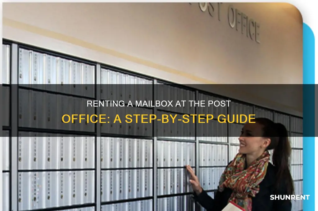 how to rent a mailbox at post office