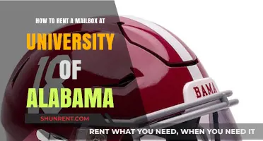 Renting a Mailbox at University of Alabama: A Step-by-Step Guide