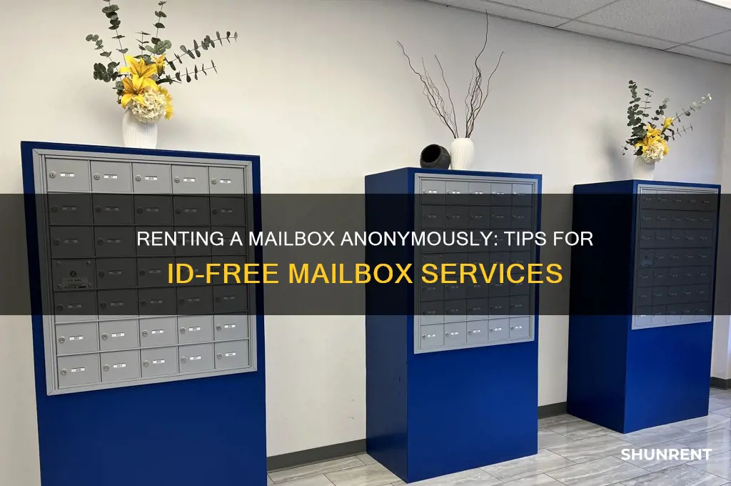 how to rent a mailbox without id