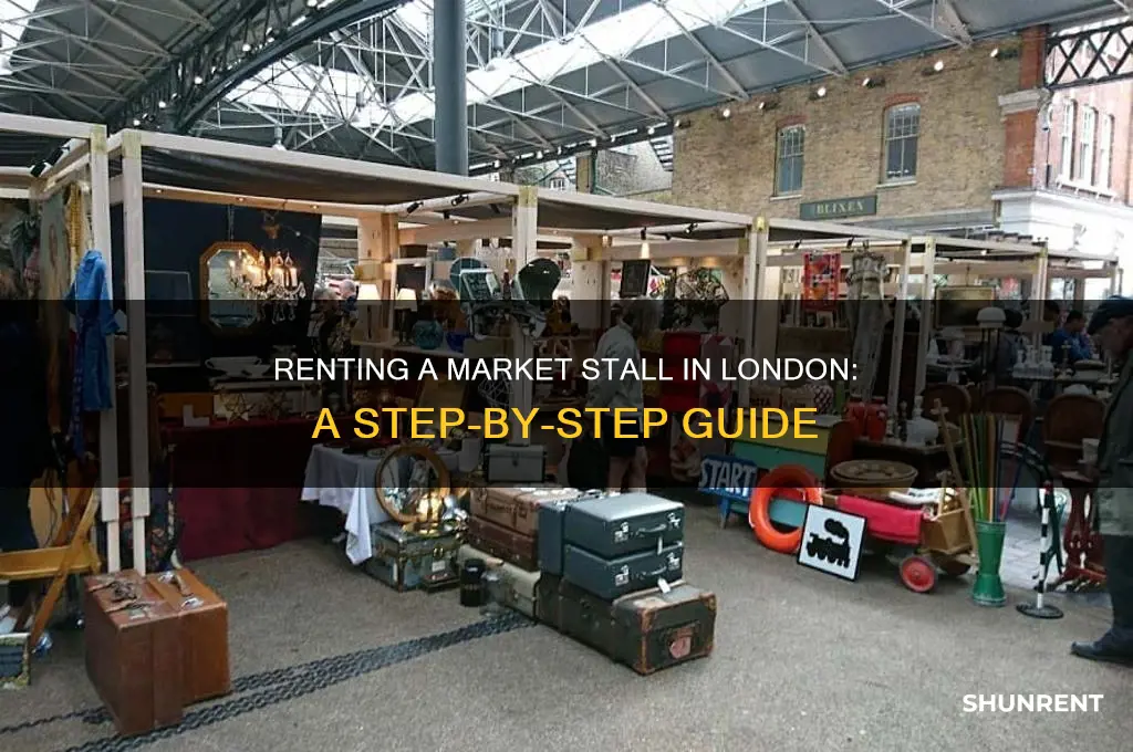 how to rent a market stall in london