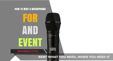 Renting the Perfect Microphone for Your Event: A Step-by-Step Guide