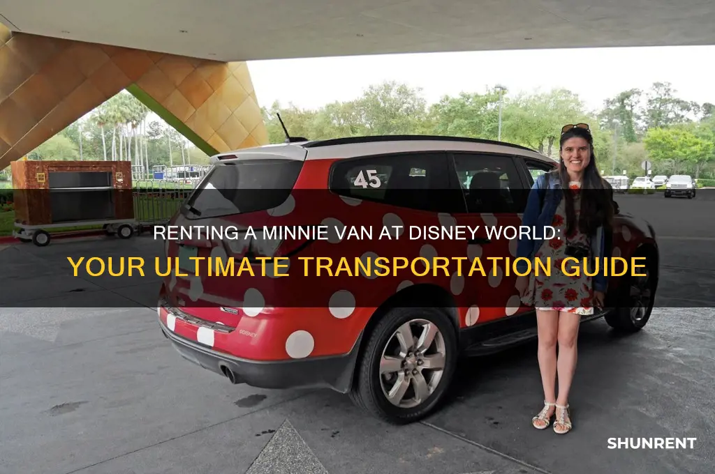 how to rent a minnie van at disney world