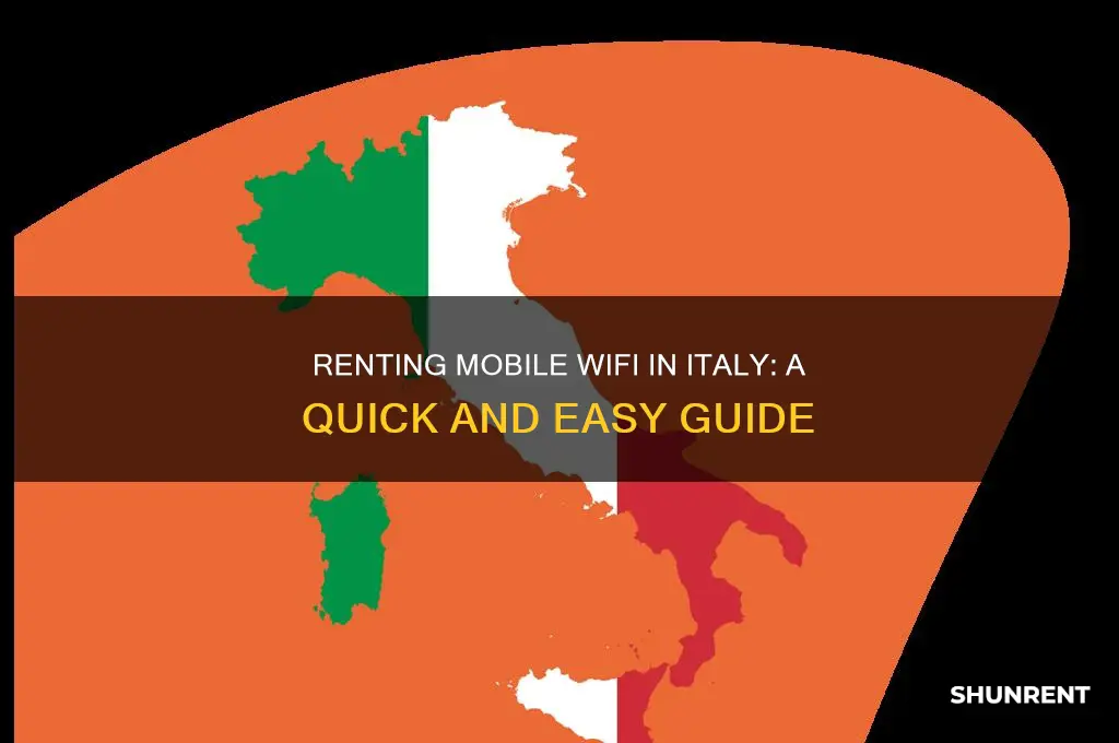 how to rent a moble wifi in italy