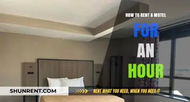 Quick Stays: How to Rent a Motel for an Hour