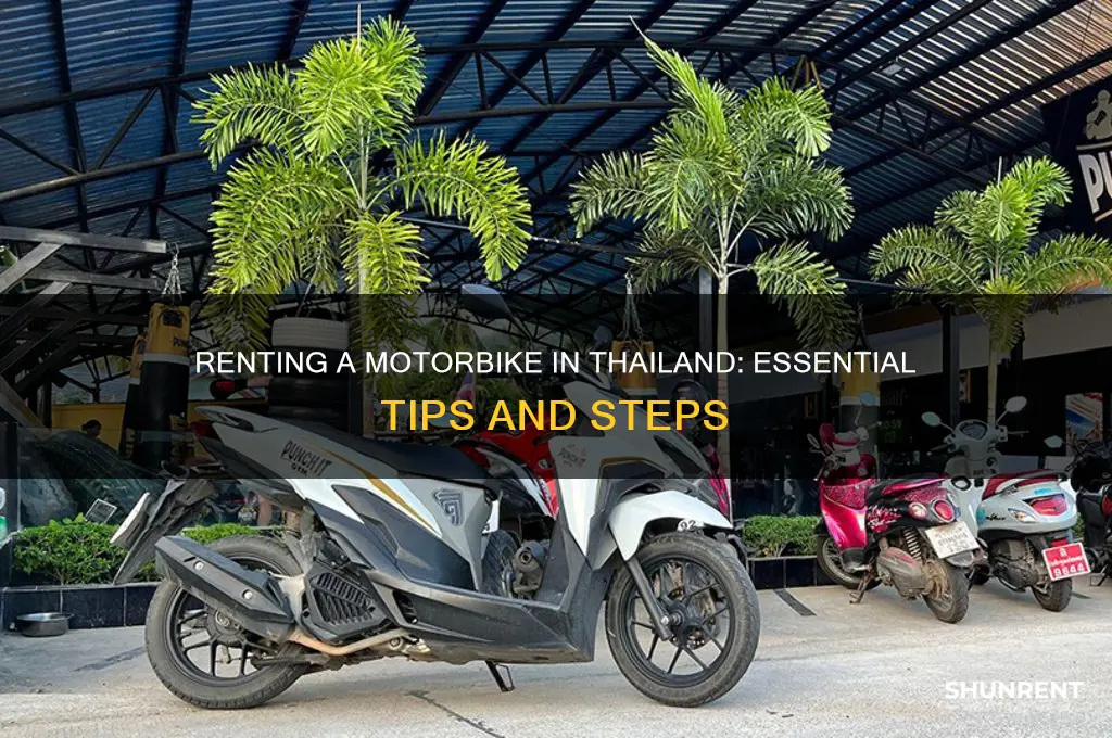 how to rent a motorbike in thailand
