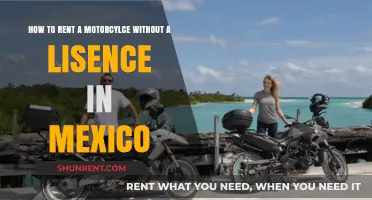 Renting Motorcycles in Mexico: A Guide for License-Free Riders