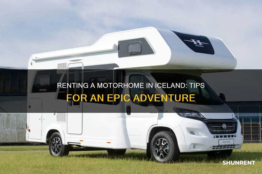 how to rent a motorhome in iceland