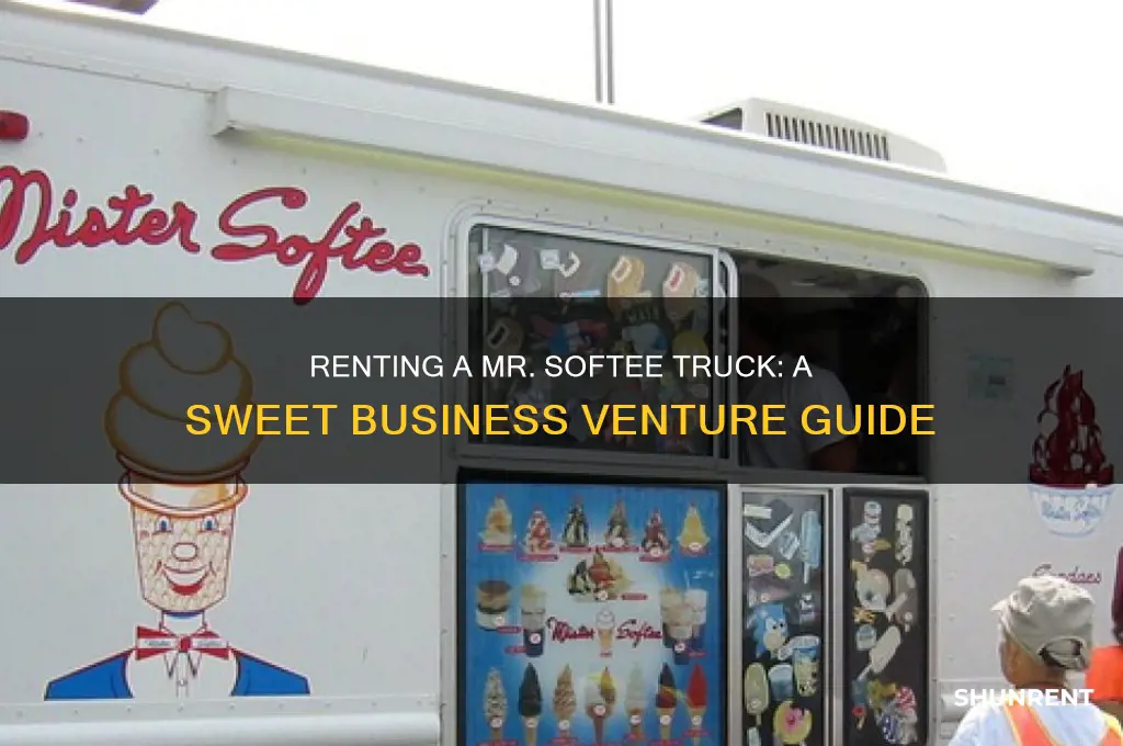 how to rent a mr softee truck