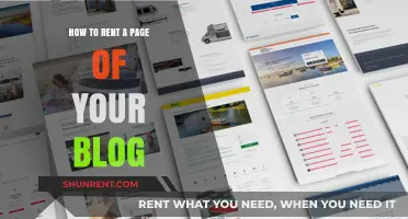 Monetize Your Blog: A Guide to Renting Out Your Pages