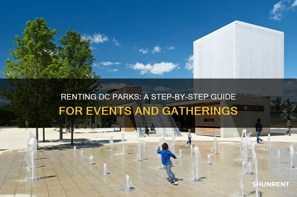 how to rent a park in dc