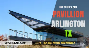 Renting a Park Pavilion in Arlington, TX: A Step-by-Step Guide